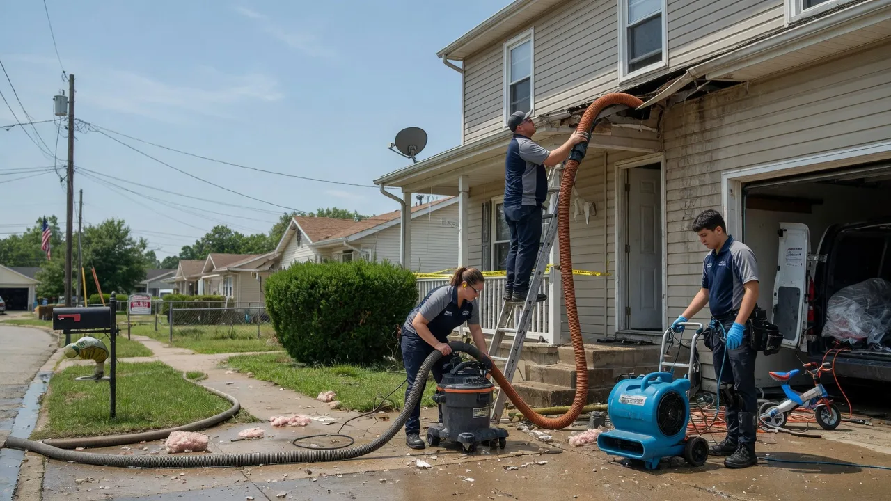 Water Damage Restoration in Woodberry Forest, VA near me